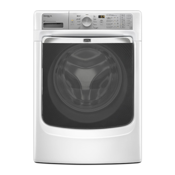 Maytag MHW8000AW0 Use & Care Manual