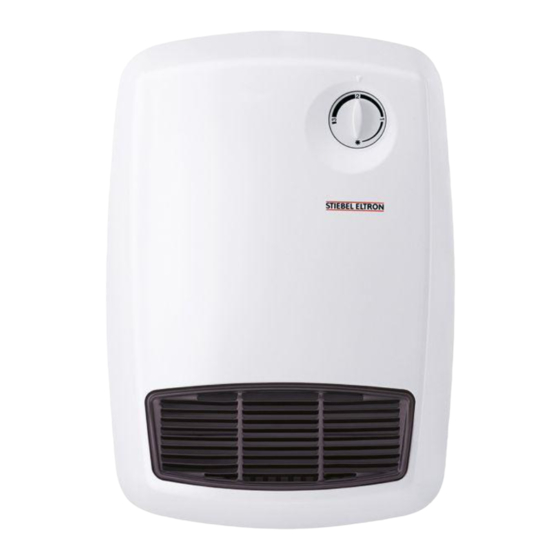 STIEBEL ELTRON CBS 20 S Operating And Installation Instructions