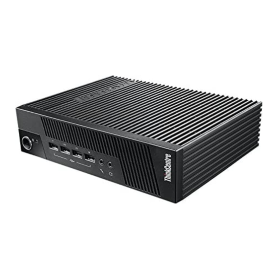 Lenovo ThinkCentre M32 User Manual