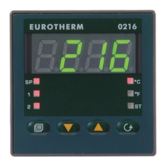 Eurotherm 0216 User Manual