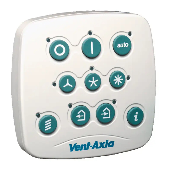 Vent-Axia LoWatt T Series Fitting And Wiring Instructions