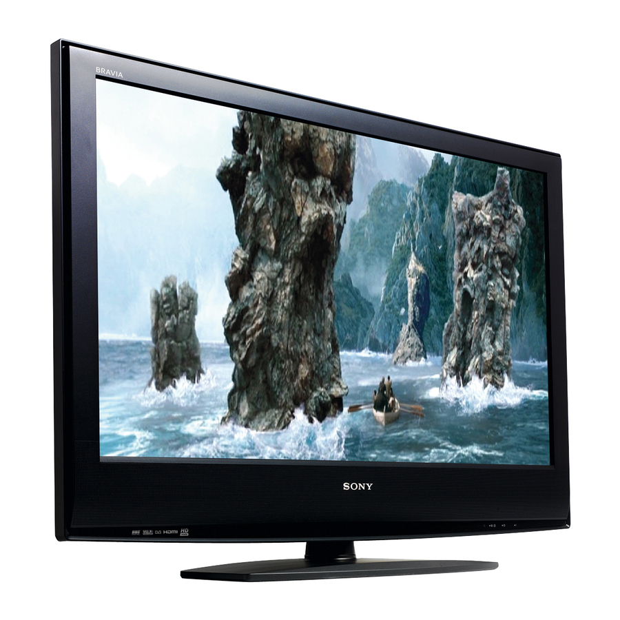 Sony Bravia KDL-46S2510 Operating Instructions Manual