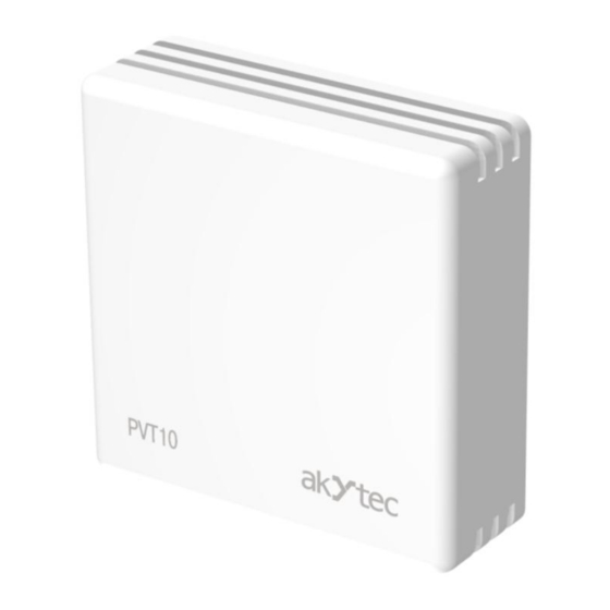 Akytec PVT10 User Manual