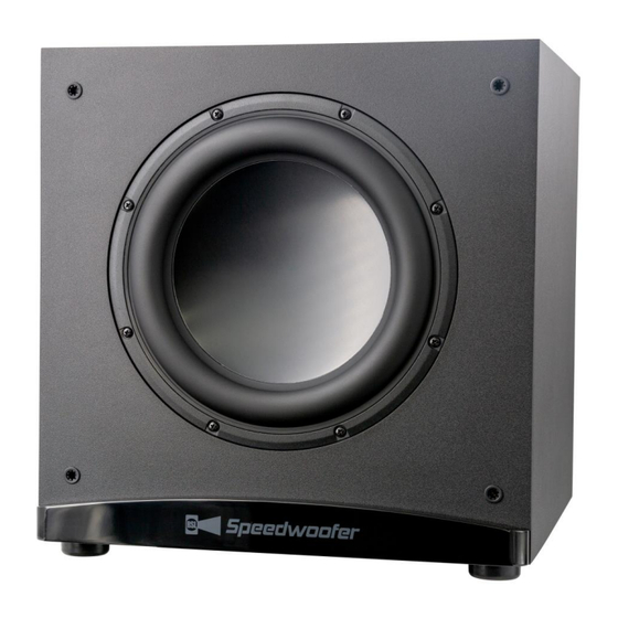 RSL Speedwoofer 10SMKII Owner's Manual