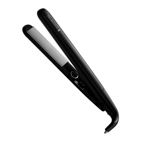 Remington Eclat Brillance S6308 Manual