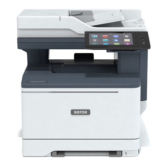 Xerox VersaLink C415 Manual