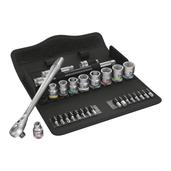 Wera 8100 SB 8 Manual
