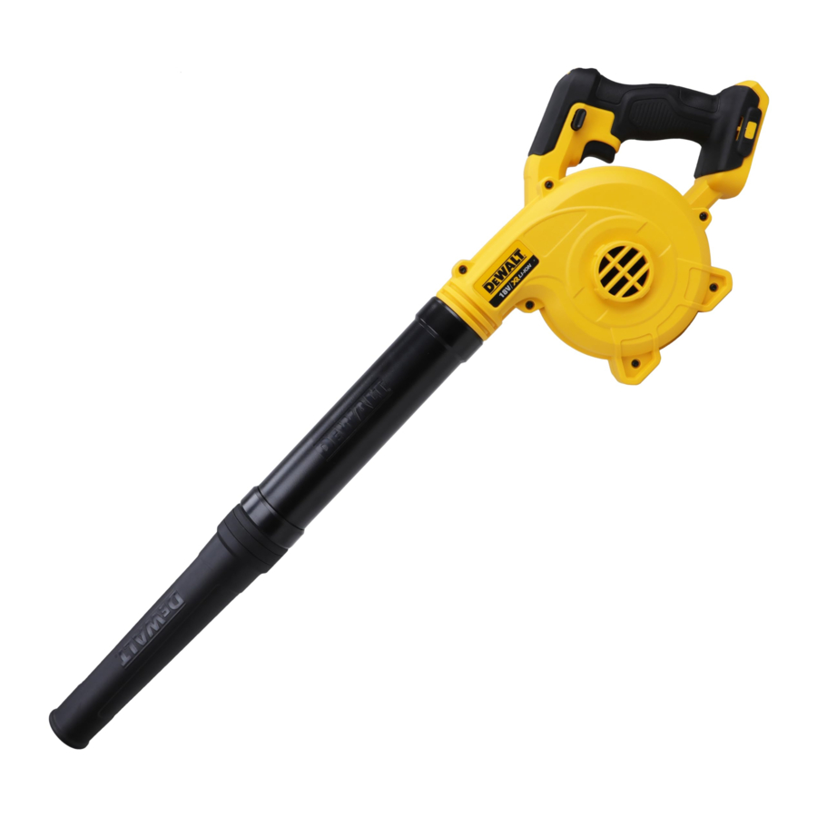 DeWalt DCV100, DCV100P1 Manual