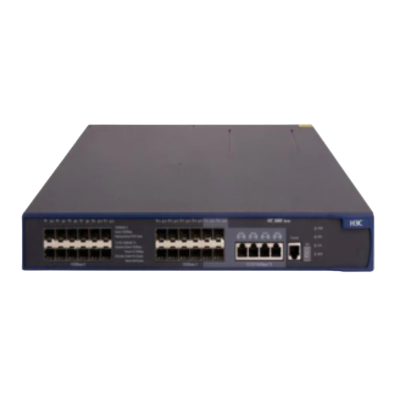 H3C S5600 Series Operation Manual