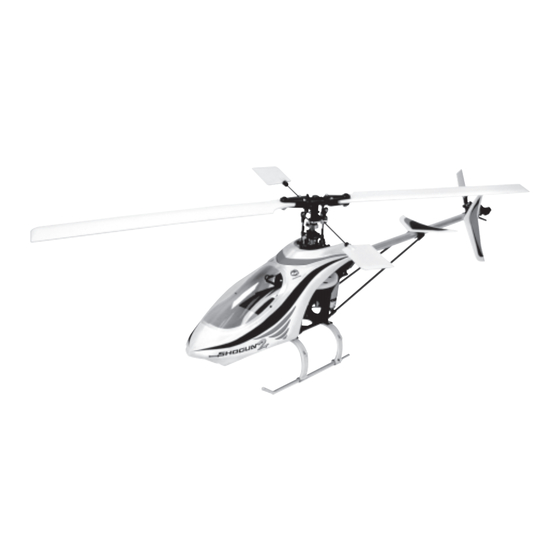 EF Helicopter Shogun 400 V2 Assembly Manual And Setup Manual