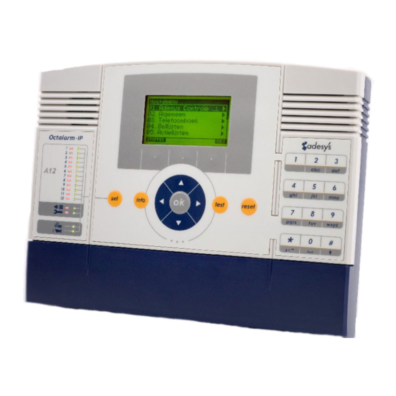 Adesys Octalarm-IP Manual