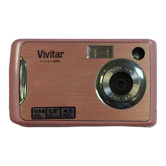 Vivitar ViviCam 4090 User Manual