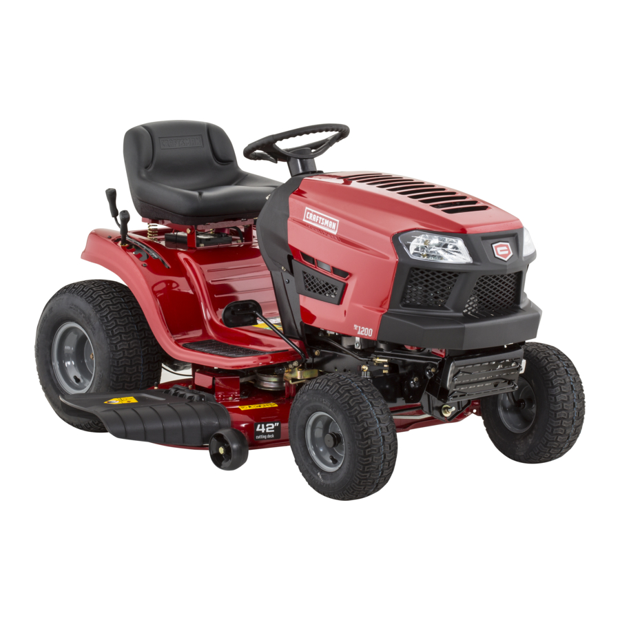 T1200 2025 craftsman mower