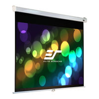 Elite Screens M85XWS1-SRM Manual