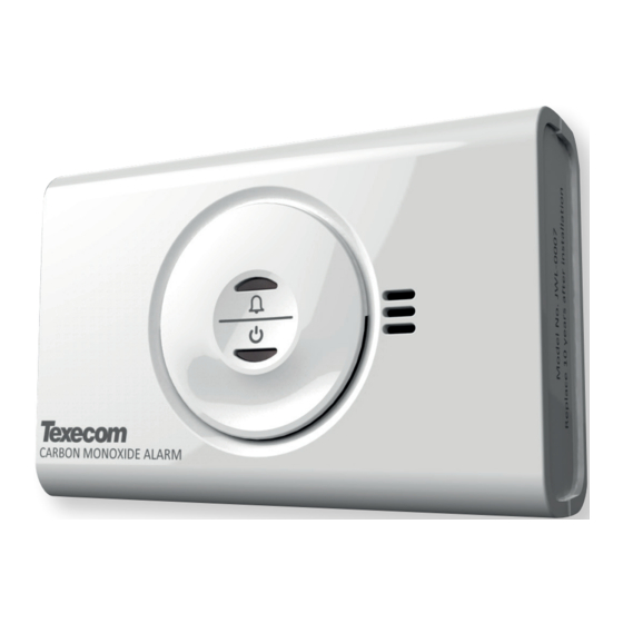 Texecom Premier Elite CO-W Instruction Manual