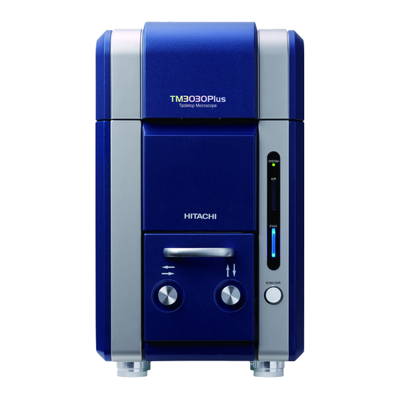 Hitachi TM3030Plus Simple Manual