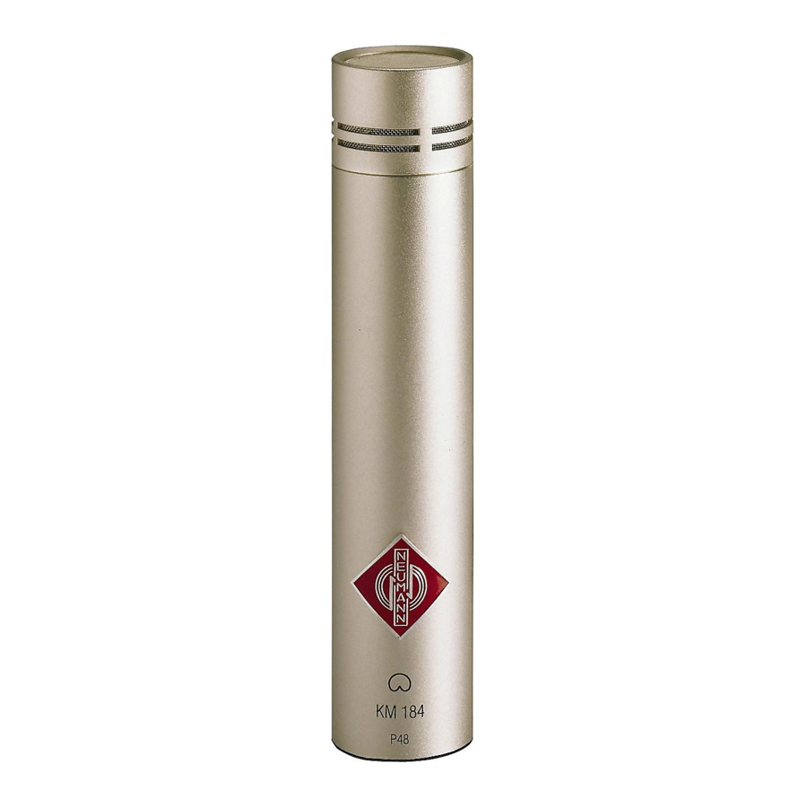 Neumann.Berlin 180 Series Operating Manual