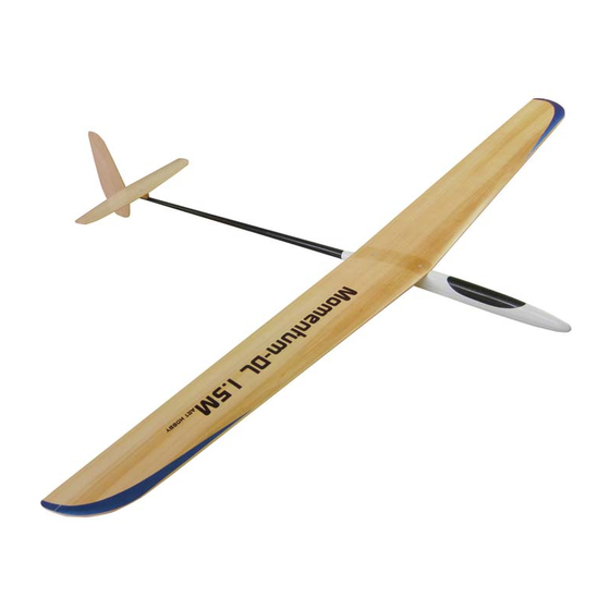 Art Hobby Momentum-DL 1.5M Glider Manuals