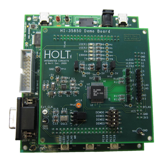HOLT HI-35850 User Manual