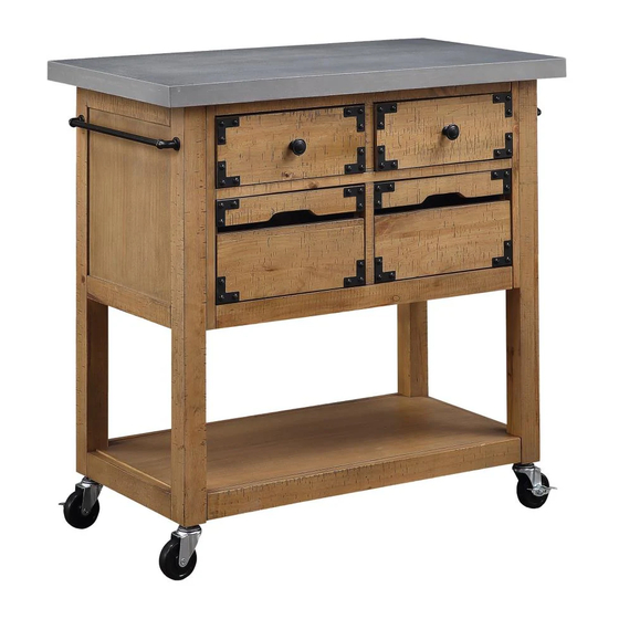 OSP Home Furnishings AUSTIN BP-4209 Assembly Instructions