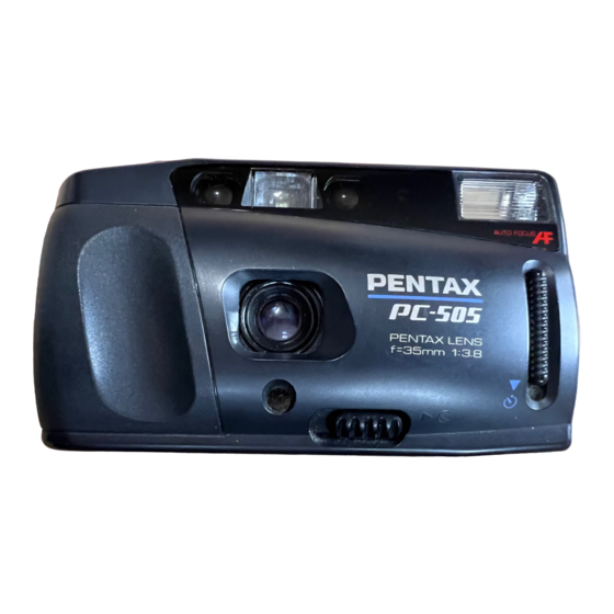 Pentax PC-505 DATE User Manual