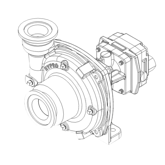 Pentair HYDRO 9302C Centrifugal Pump Manuals