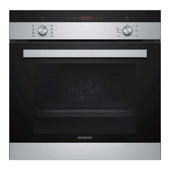 Siemens HB153FES0 Instruction Manual