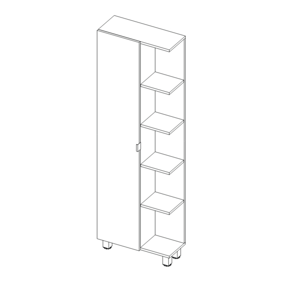 TUHOME Furniture MLW5536 Assembly Instructions Manual