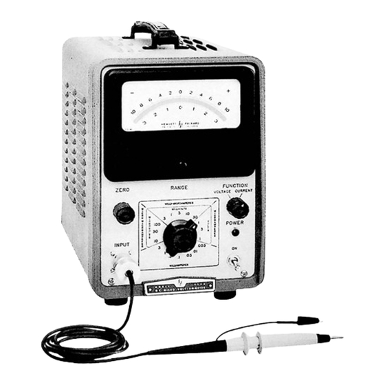 HP 425A Operating And Servicing Manual
