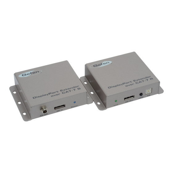 Gefen EXT-DP-CAT7 User Manual