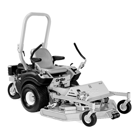 Grillo FX 20 Operator's Manual