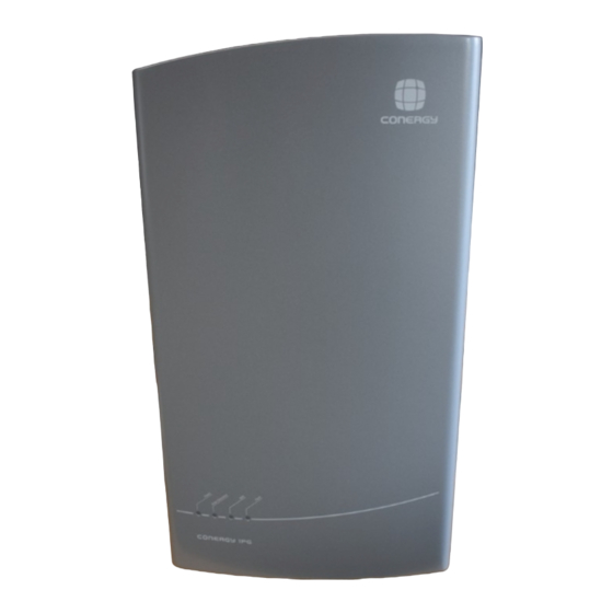 Conergy IPG Series Operating Manual