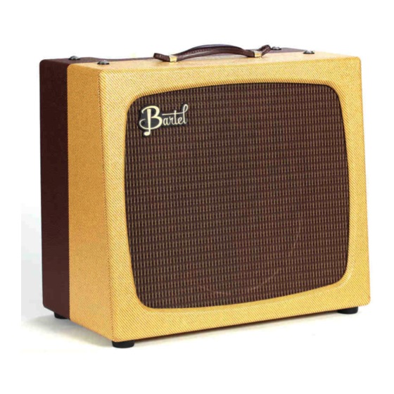Bartel Amplifiers Sugarland User Manual
