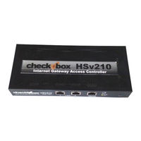 Check box Wireless Hotspots HSv210 Setup & User Manual