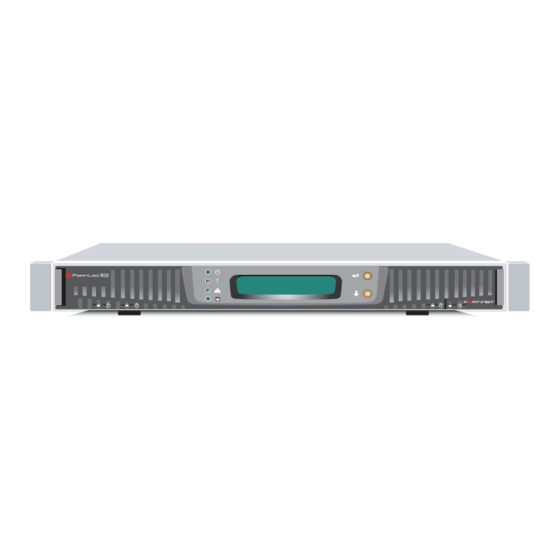 Fortinet FortiLog FortiLog-100 Quick Start Manual