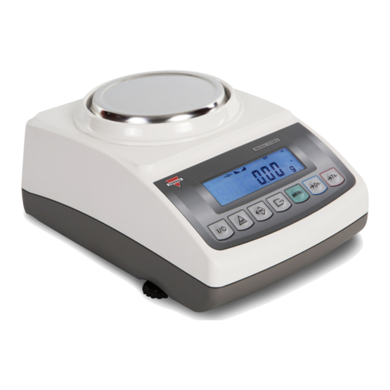 Torbal HRX Series Quick Reference Manual