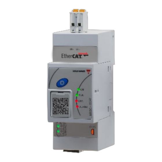 CARLO GAVAZZI NRG EtherCAT User Manual