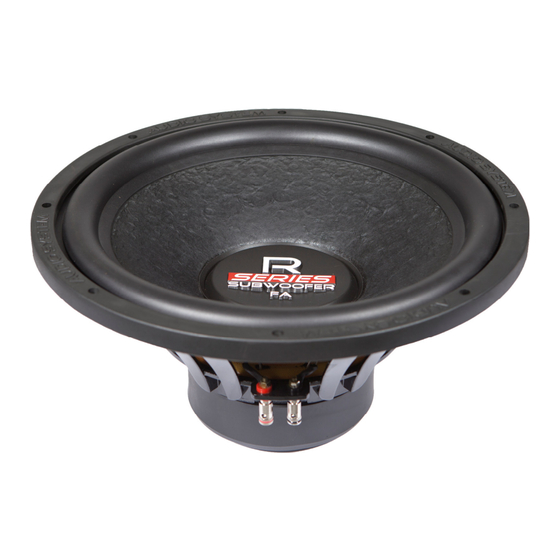 Audio System R 15 FA User Manual