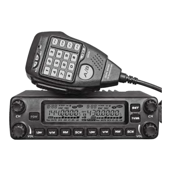AnyTone AM-580 Manuals