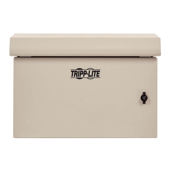 Tripp Lite SmartRack NEMA 3R Owner's Manual