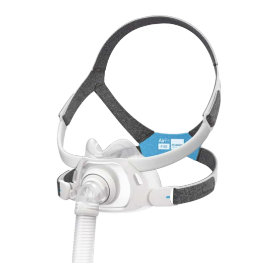ResMed AirFit F40 Disinfection Manual