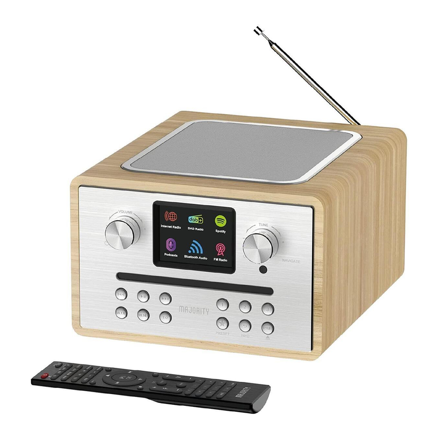 MAJORITY Homerton 2 - Smart Internet Radio Manual