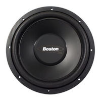 Boston Acoustics G1 Specifications