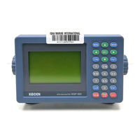Koden KGP-920 Operation Manual