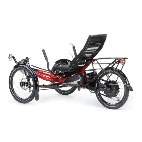 HP Velotechnik Go SwissDrive Operating Manual And Service Instructions