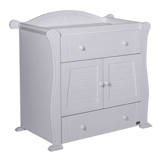 Tutti Bambini Marie Chest Assembly Instructions Manual