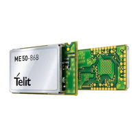 Telit Wireless Solutions ME50-868 User Manual