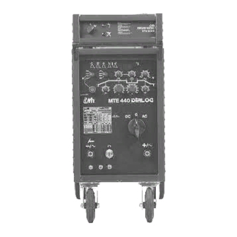 Migatronic MTE DIALOG Instruction Manual