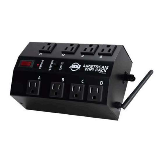ADJ AIRSTREAM WIFI PACK User Manual