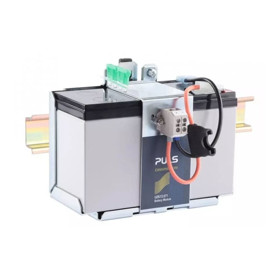 Puls DIMENSION U Series Manual